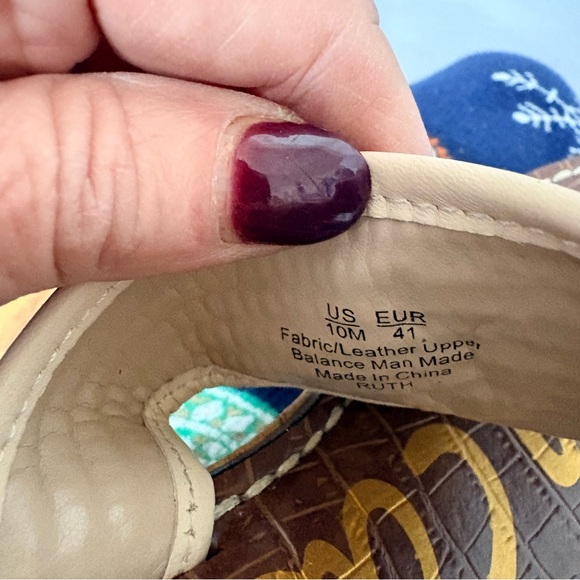 Sam Edelman Ruth wedge thong sandals in linen raffia with a cork platform. - Picture 10 of 10